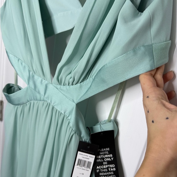 BCBGMaxAzria Julianne Dress, light blue, size 12 - Picture 6 of 14